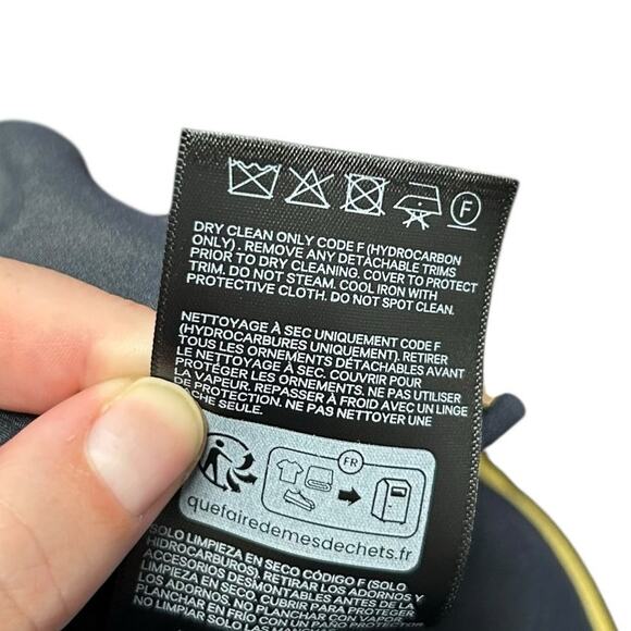 NWT Zimmermann Black Silk Blend Palm Tree Drawstring Running Shorts 0 / US XS - Picture 8 of 8